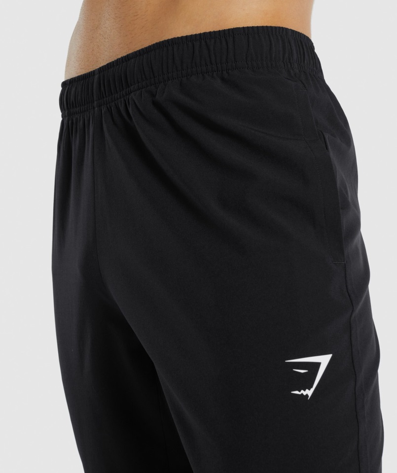 Joggers Negros De Tejido Gymshark Arrival