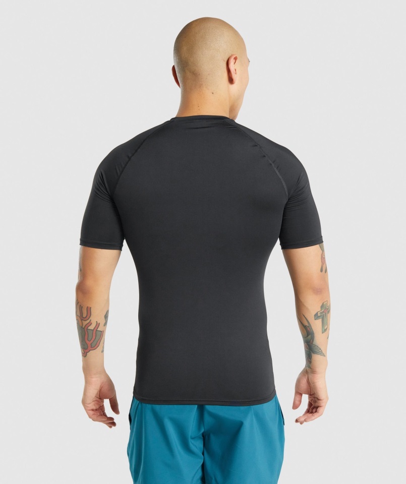 Camiseta Interior Gymshark Elemento Negro