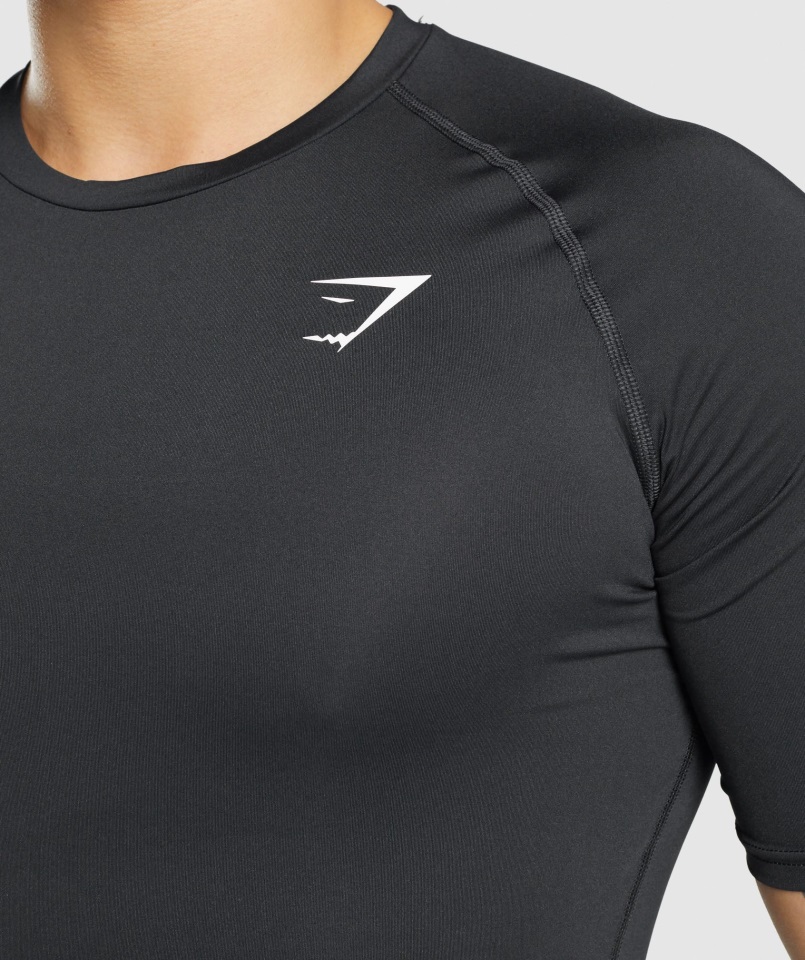 Camiseta Interior Gymshark Elemento Negro