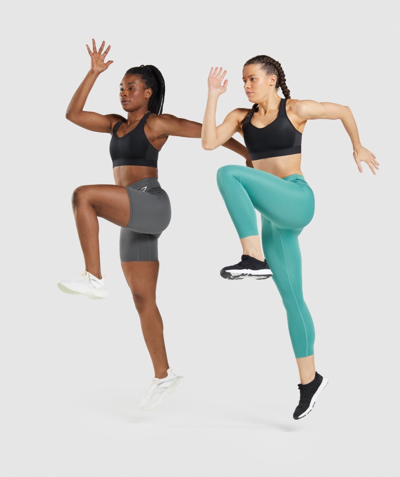 Sujetador Deportivo De Sujeción Alta Ligero Gymshark Negro