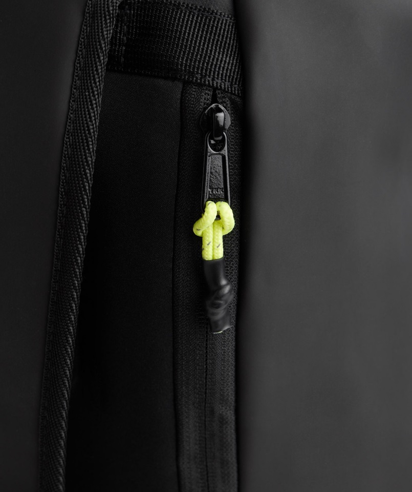 Mochila Elegante Gymshark Negro-verde Reactivo