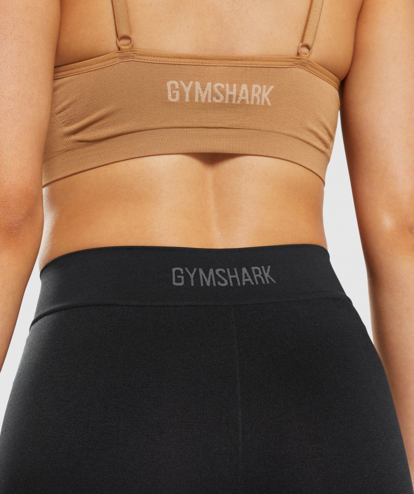 Calzoncillos Gymshark Negros Sin Costuras