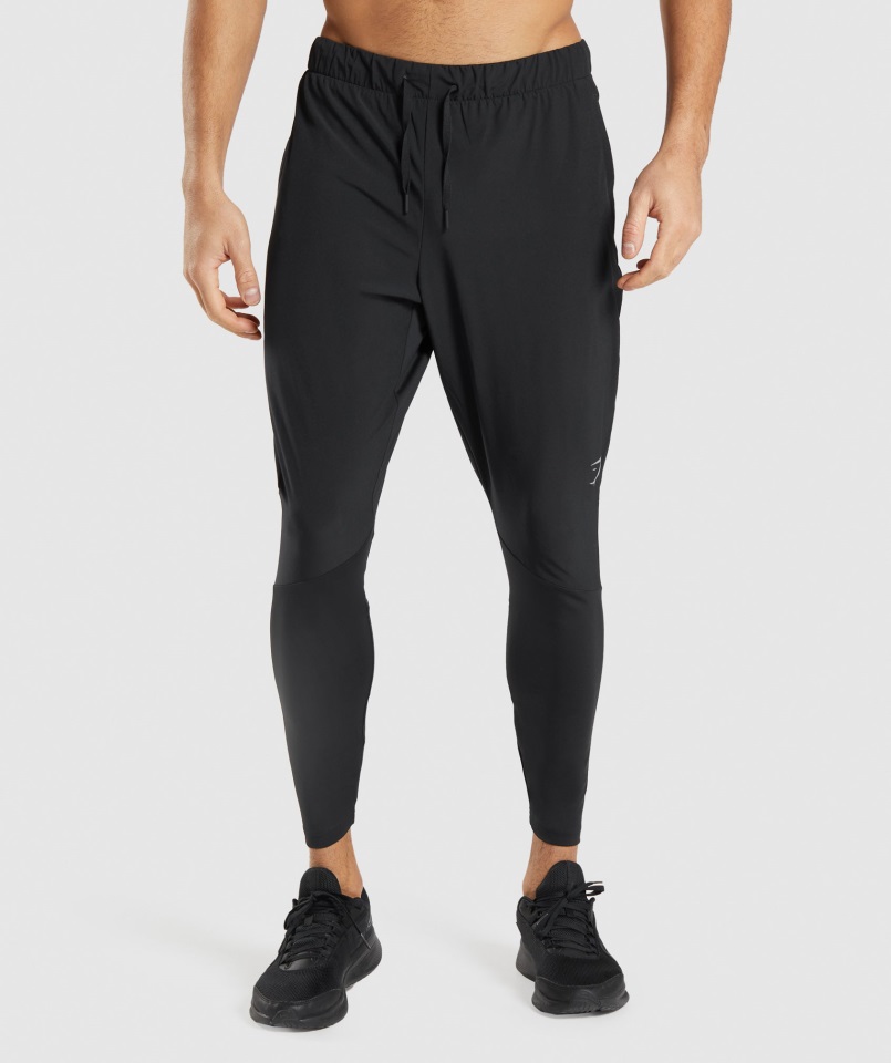 Joggers De Velocidad Gymshark Negros