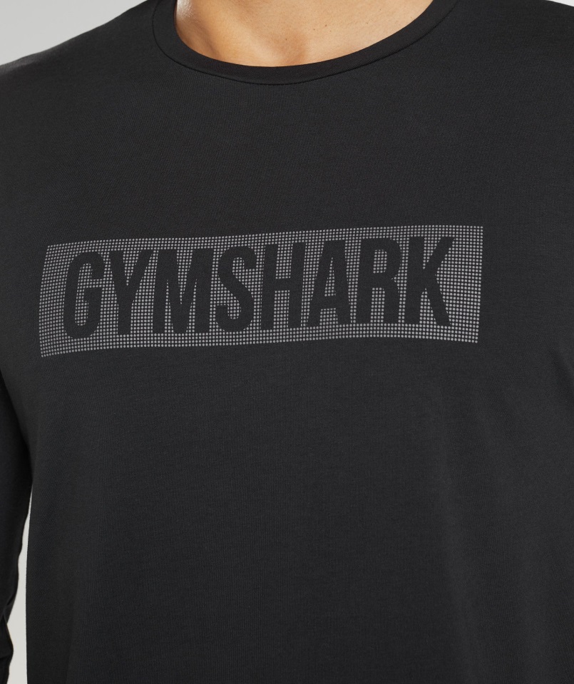 Gymshark Block Camiseta Manga Larga Negra