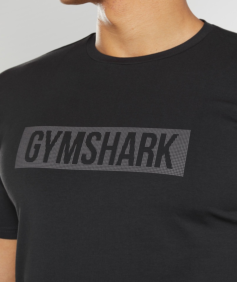 Camiseta Gymshark Block Negra