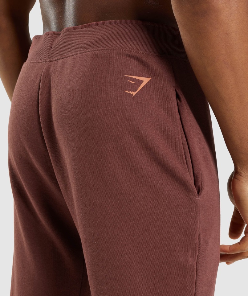 Joggers Atrevidos Gymshark Marrón Cereza