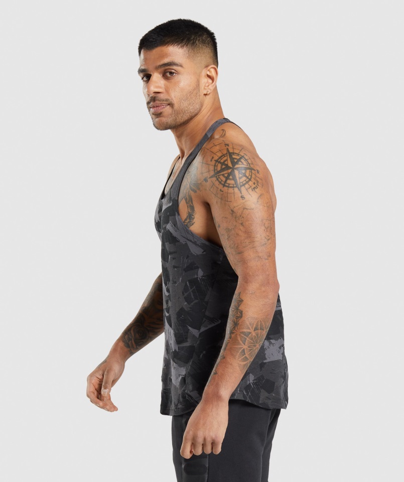 Gymshark Atrevido Larguero Estampado Gris