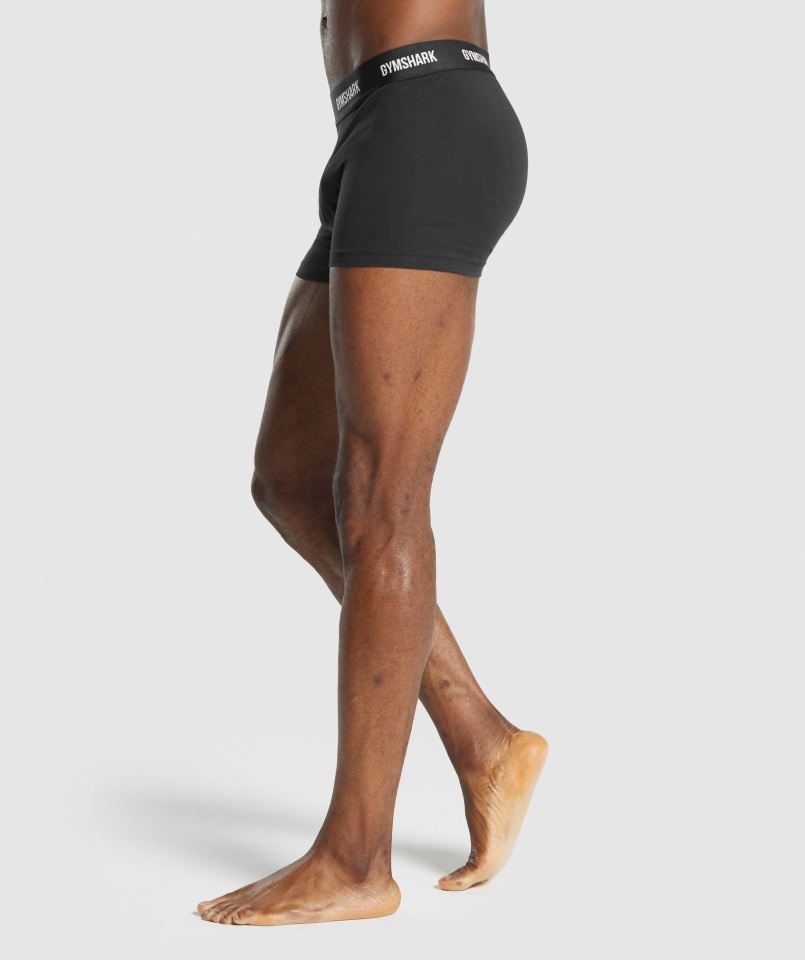 Gymshark Boxers 2pk Negro