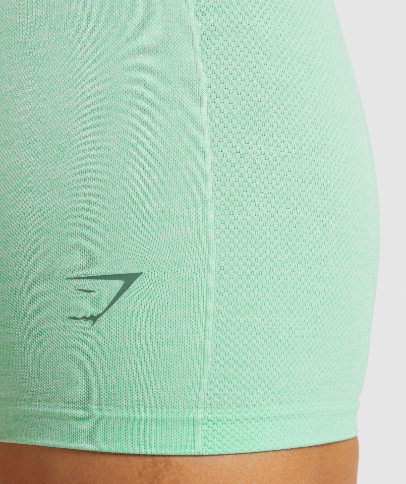 Shorts Gymshark Cactus Verde Jaspeado Flex