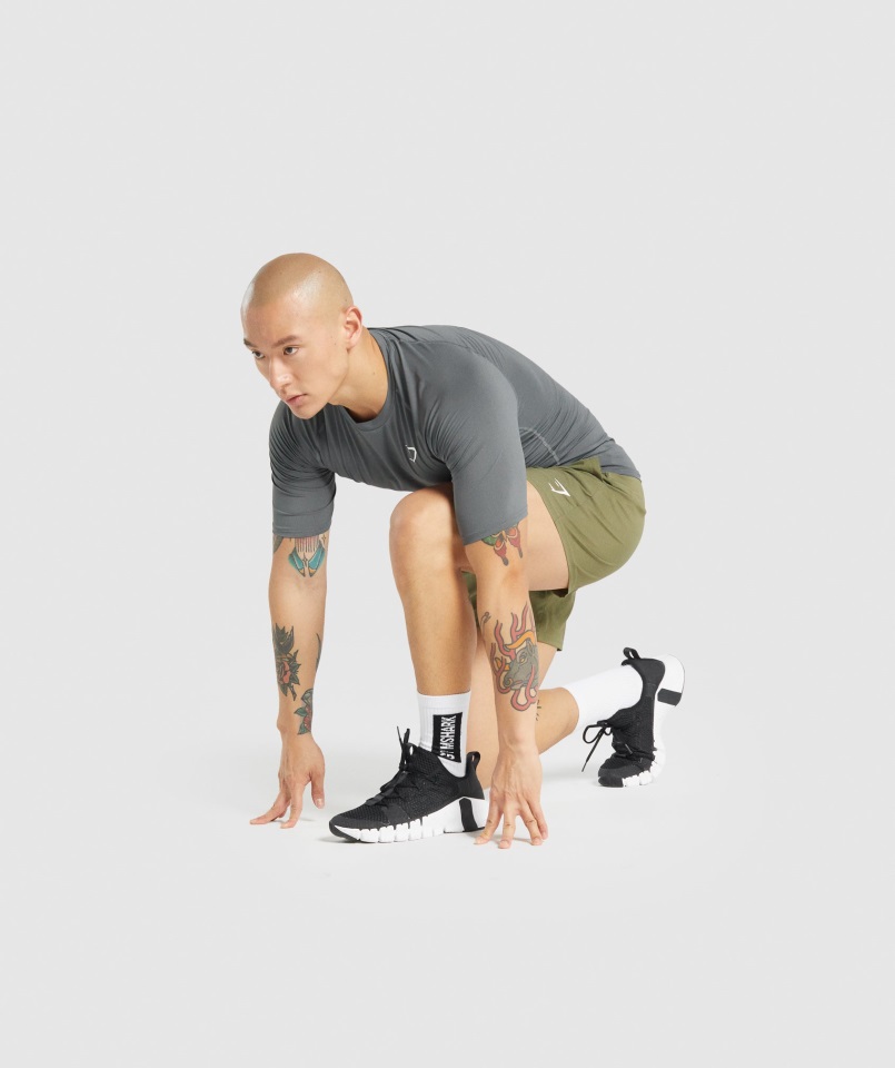 Camiseta Interior Gymshark Elemento Carbón