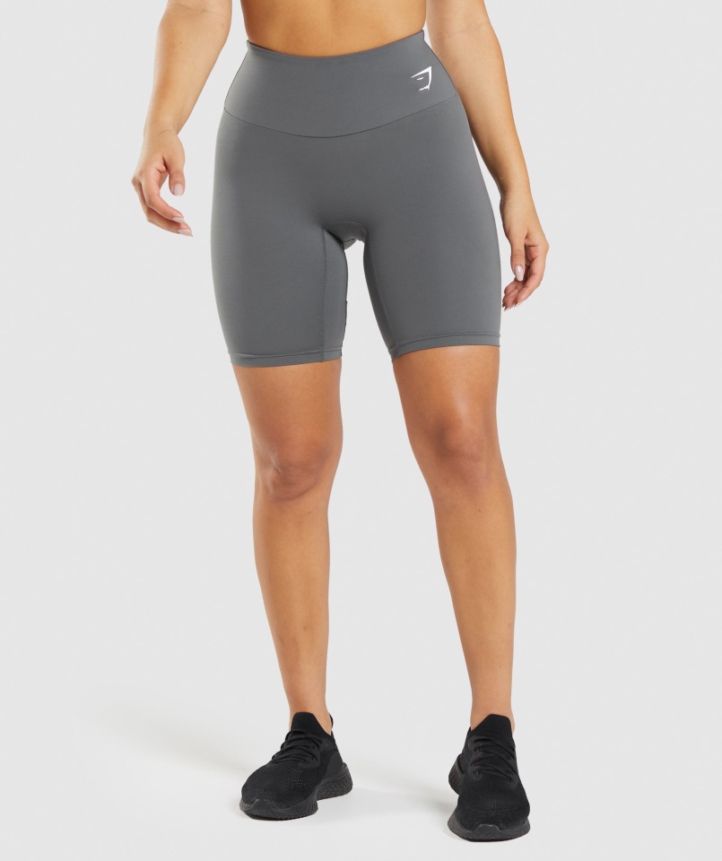 Shorts De Ciclismo De Entrenamiento Gymshark Gris Antracita