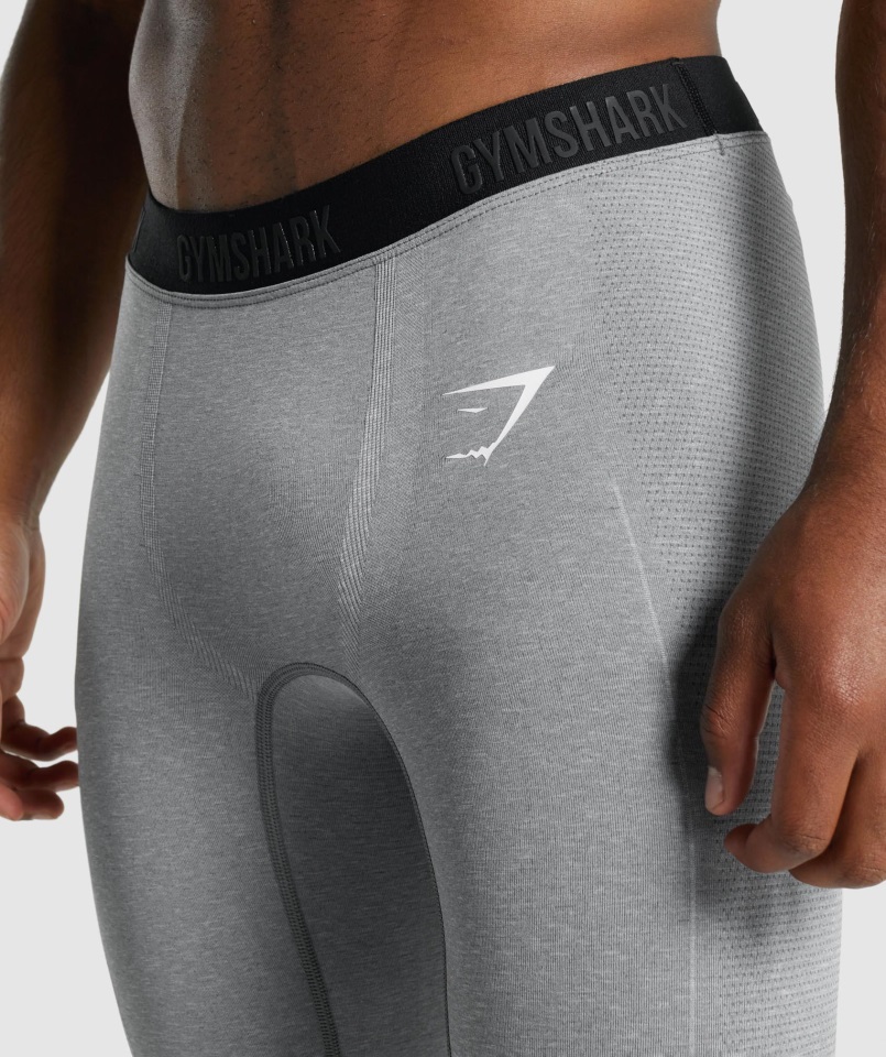 Gymshark Carbón Marga Vital Sin Costuras Legging