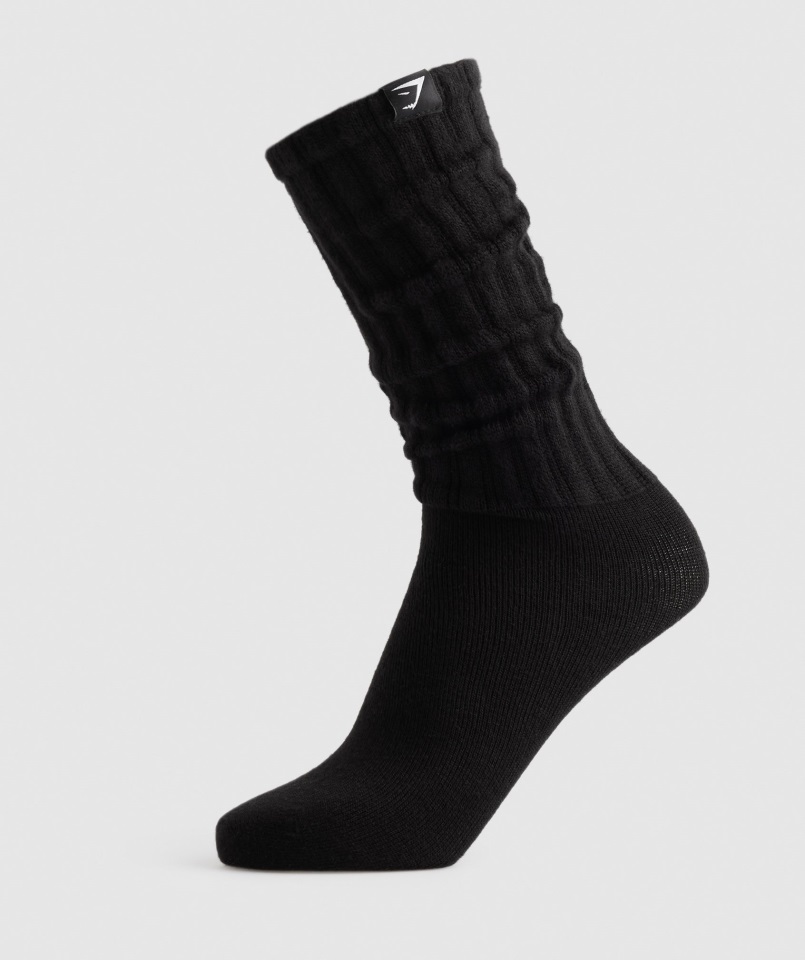 Calcetines Gymshark Comfy Rest Day Negros
