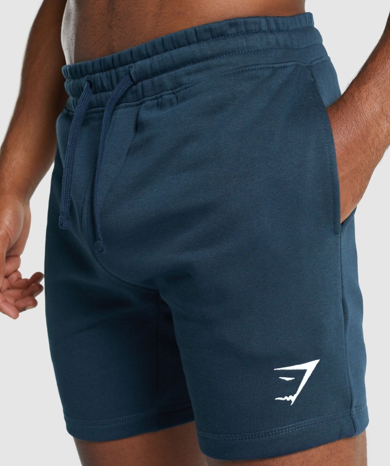 Gymshark Escudo Shorts Azul Marino