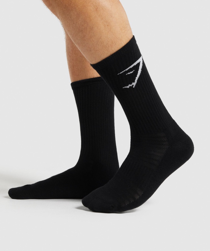 Paquete De 3 Calcetines Gymshark Negros
