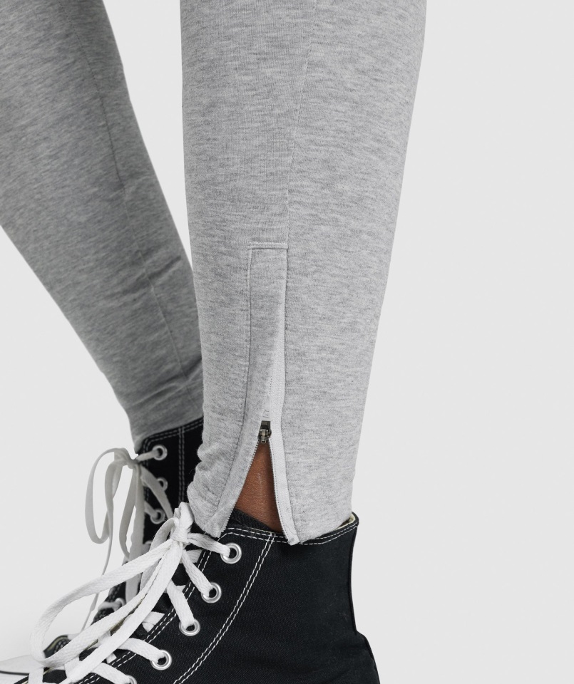 Joggers Gymshark Critical 2.0 Gris Claro Jaspeado