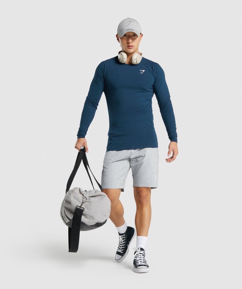 Gymshark Critical 2.0 Camiseta De Manga Larga Azul Marino