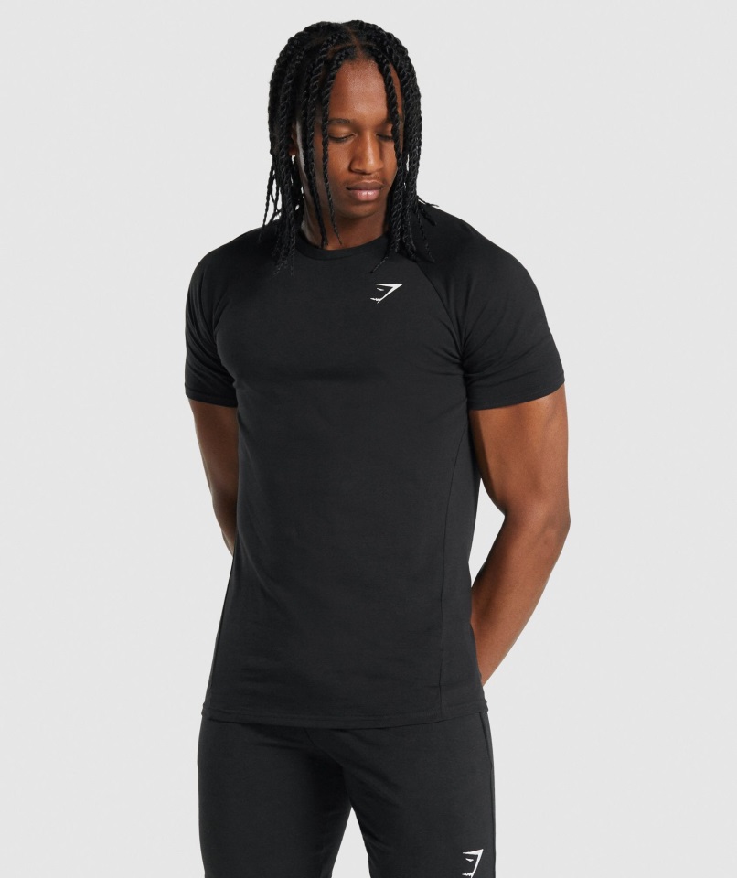 Camiseta Gymshark Crítica 2.0 Negra