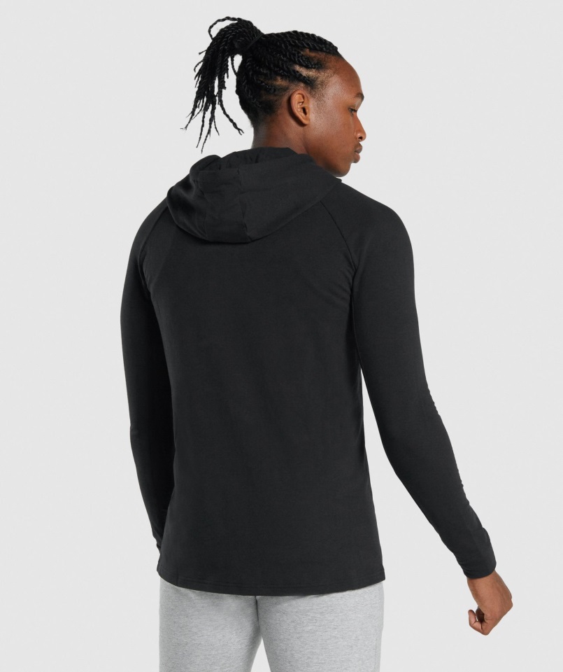 Sudadera Con Cremallera Gymshark Critical 2.0 Negra