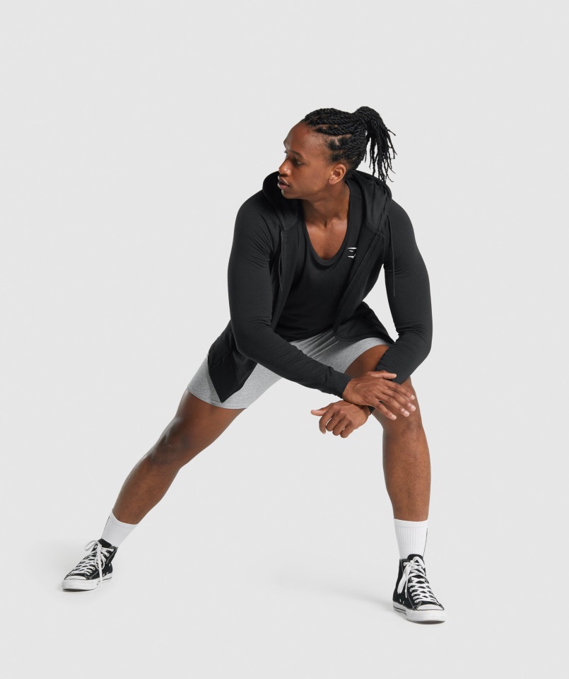 Sudadera Con Cremallera Gymshark Critical 2.0 Negra