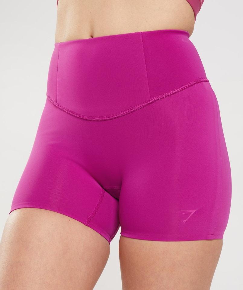 Pantalones Cortos De Estudio Gymshark Dragón Rosa