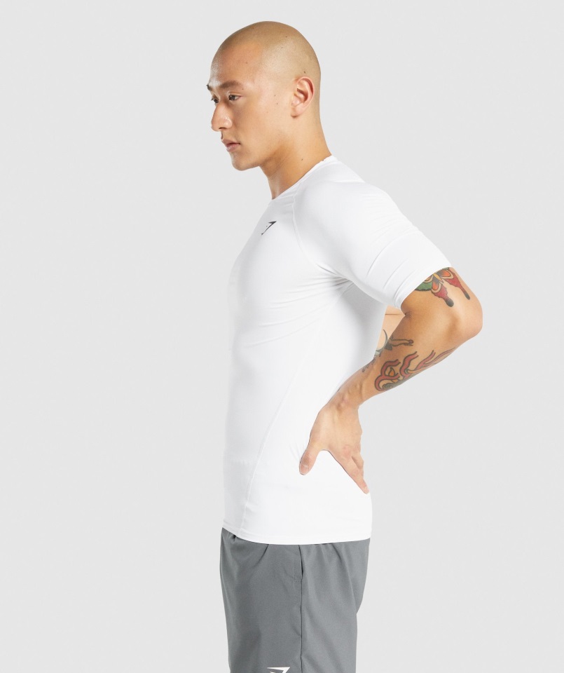 Camiseta Interior Gymshark Element Blanco
