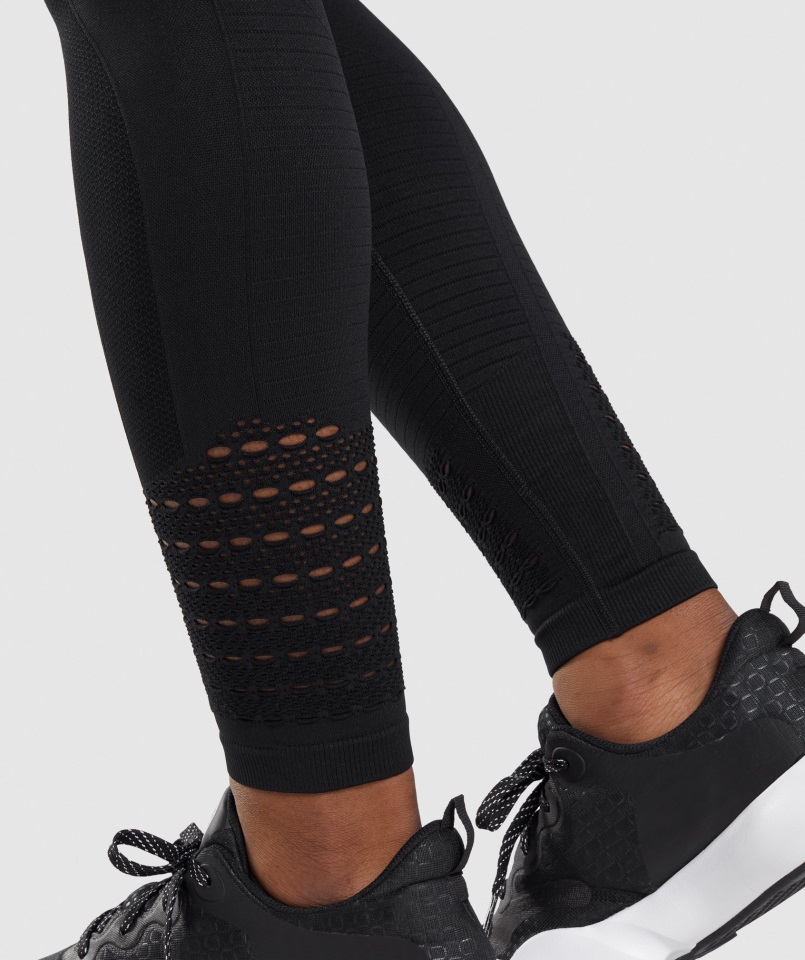 Leggings Gymshark Energy Sin Costuras Negros