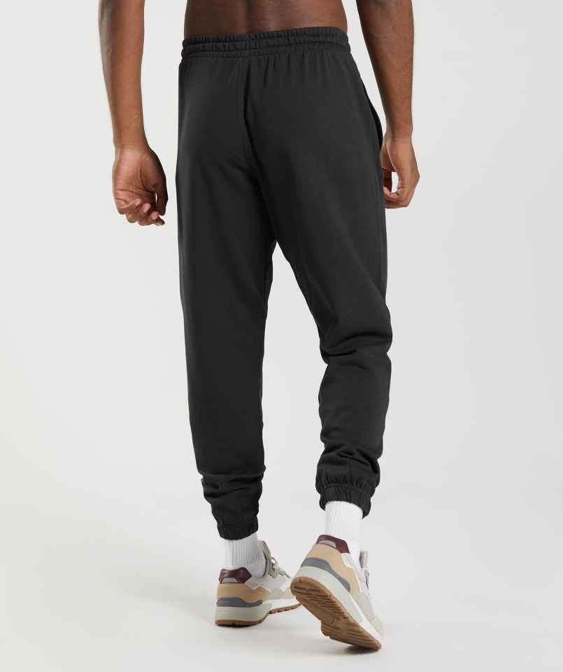Joggers Extragrandes Gymshark Essential Negros