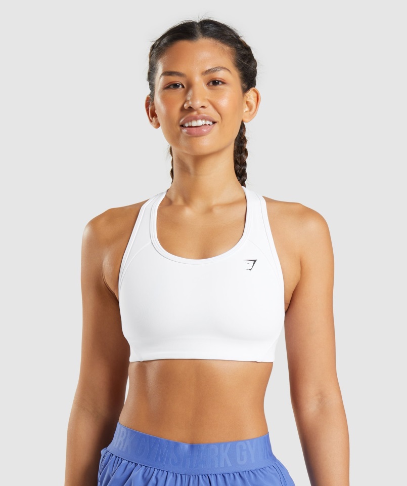 Sujetador Deportivo Gymshark Essential Racer Back Blanco