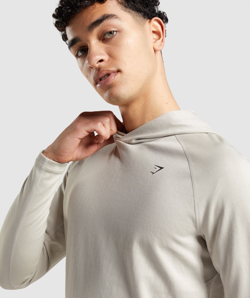 Gymshark Sudadera Con Capucha Gris De Estudio