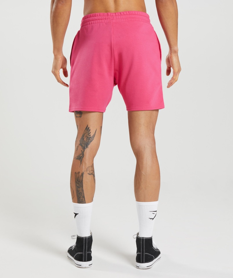 Pantalones Cortos Con Estampado De Burbujas Rosa Hibisco Gymshark