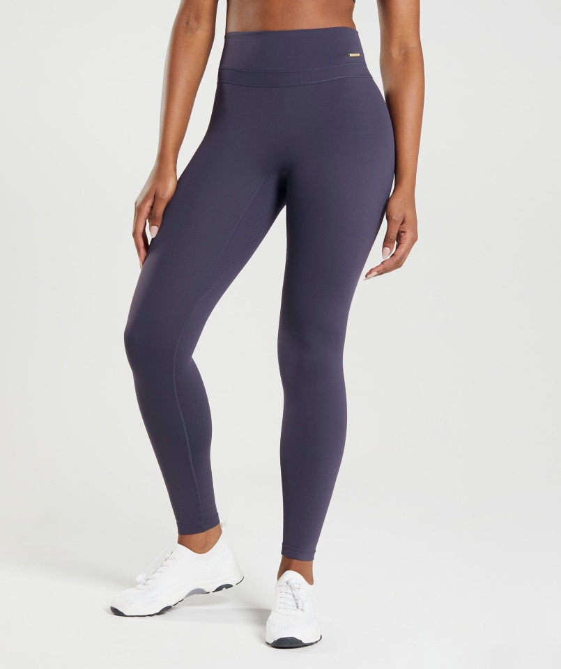 Gymshark Indigo Azul Marino Whitney Leggings De Talle Alto