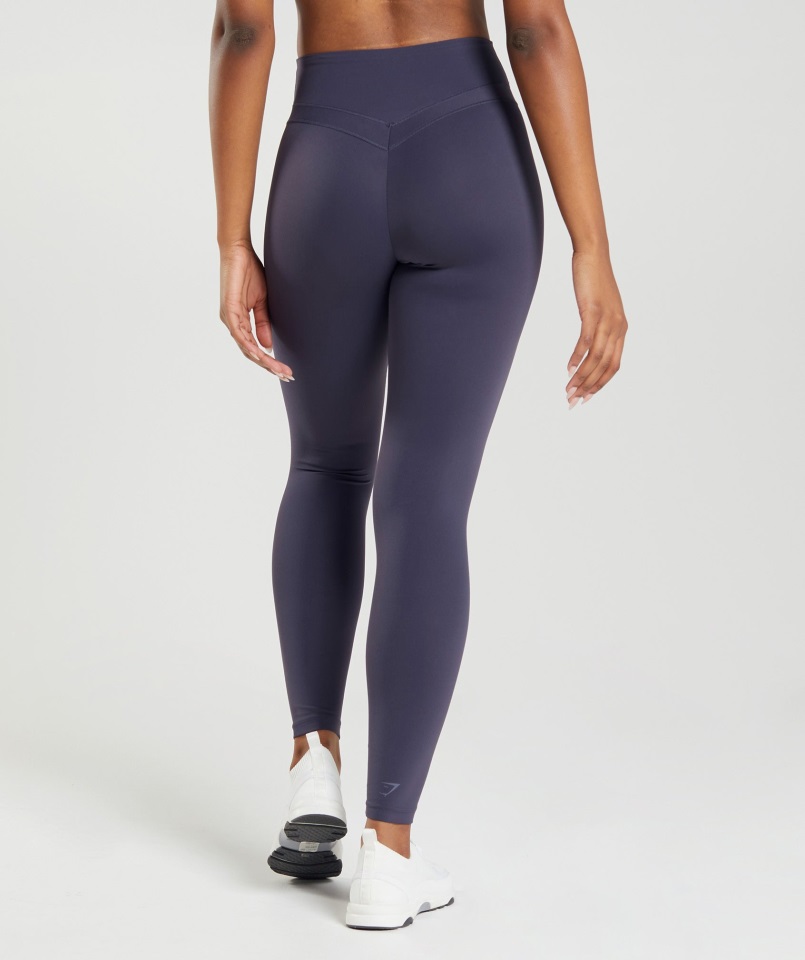 Gymshark Indigo Azul Marino Whitney Leggings De Talle Alto