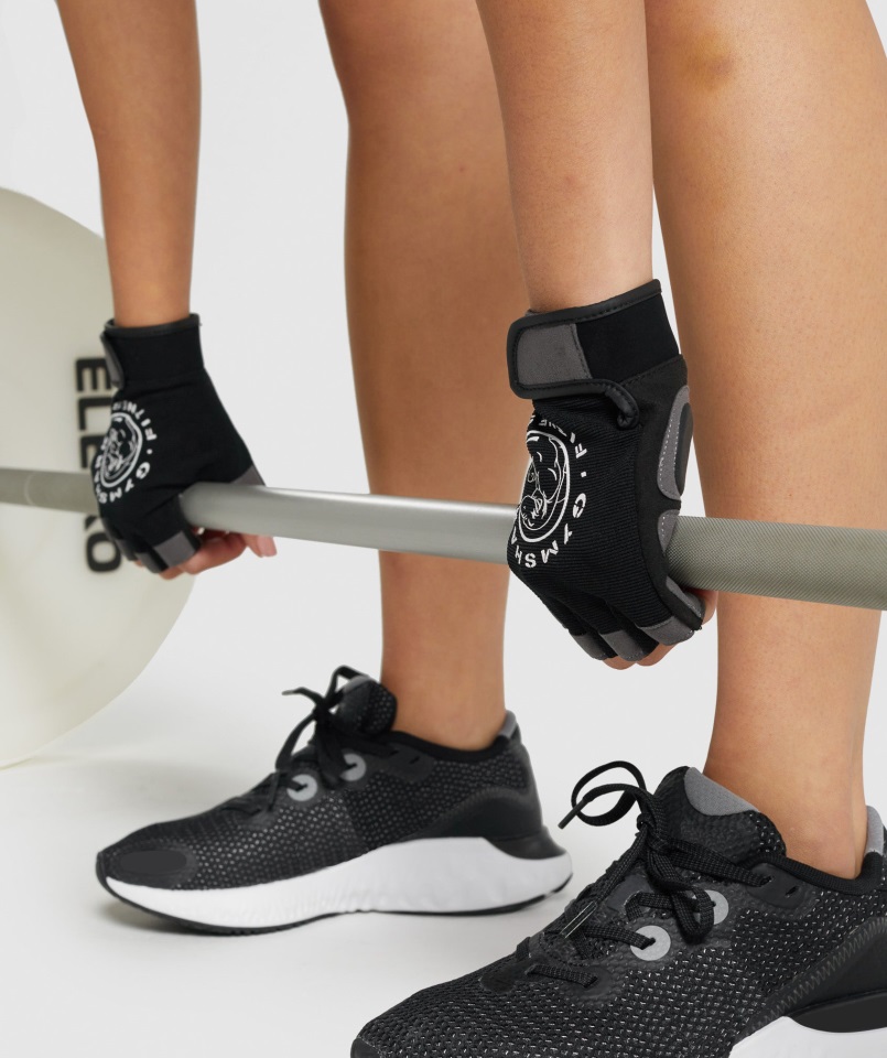 Guantes De Levantamiento Gymshark Legacy Negros