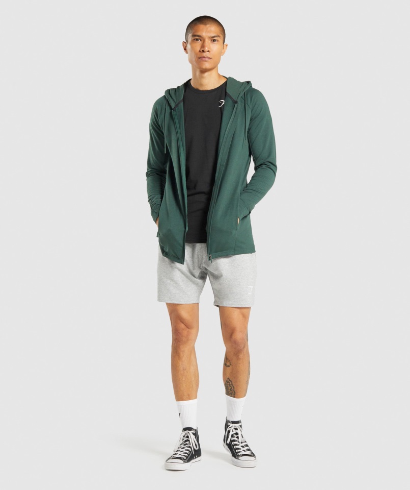 Pantalones Cortos Gymshark Gris Claro Core Marl Critical 7