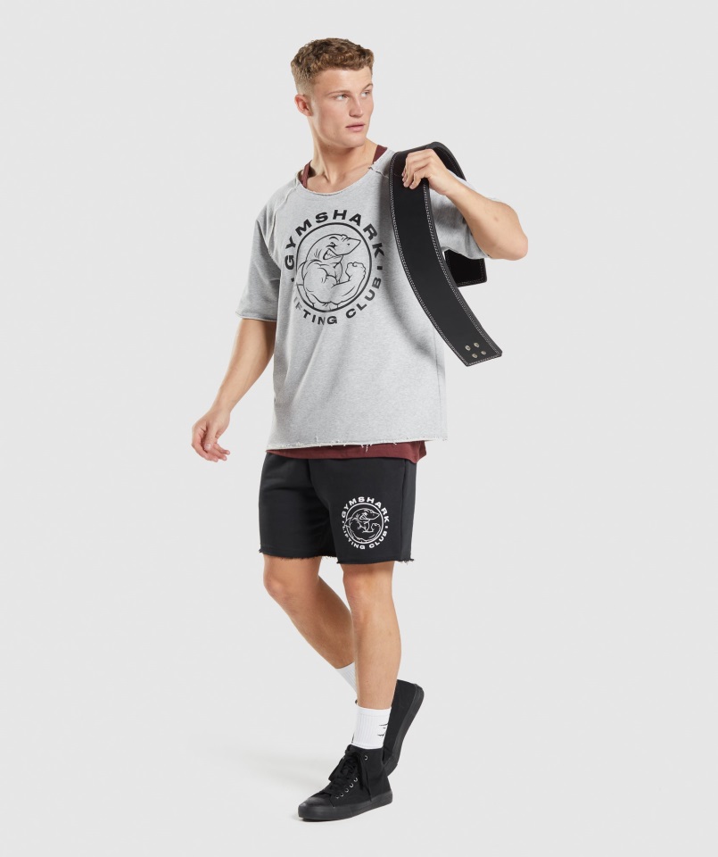 Gymshark Top De Trapo Gris Claro Core Marl Legacy