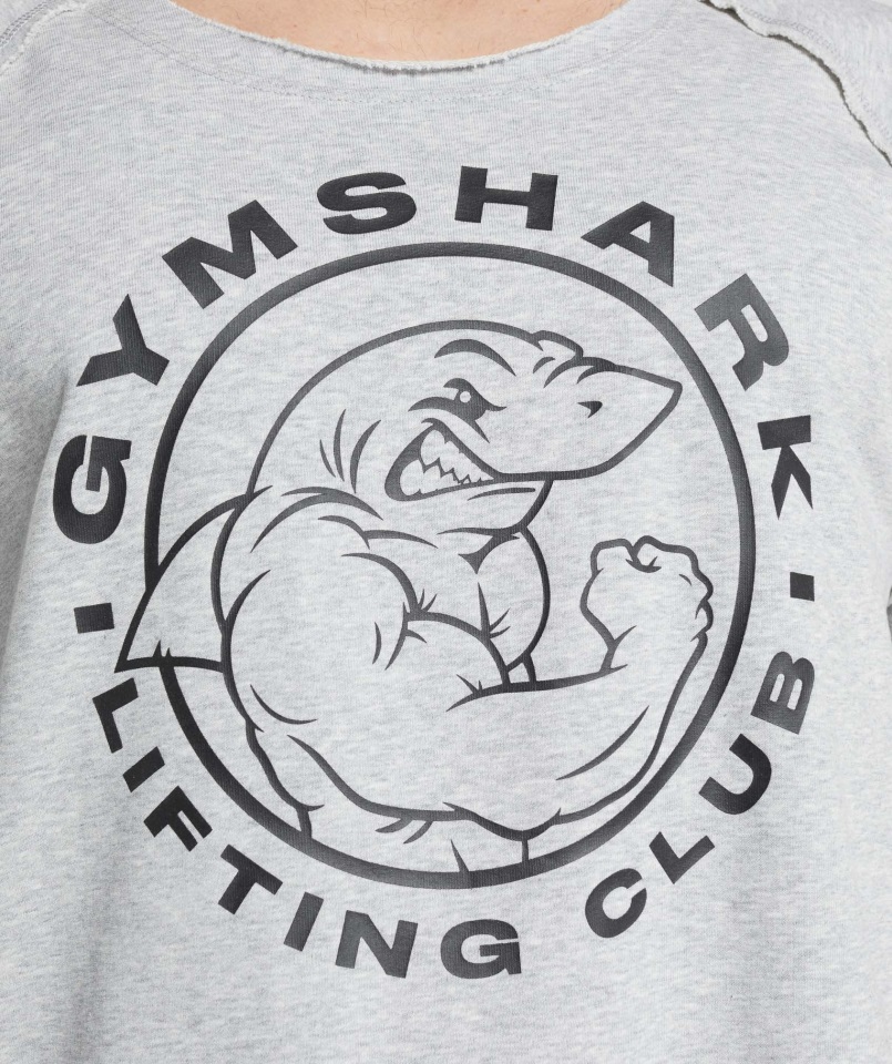 Gymshark Top De Trapo Gris Claro Core Marl Legacy