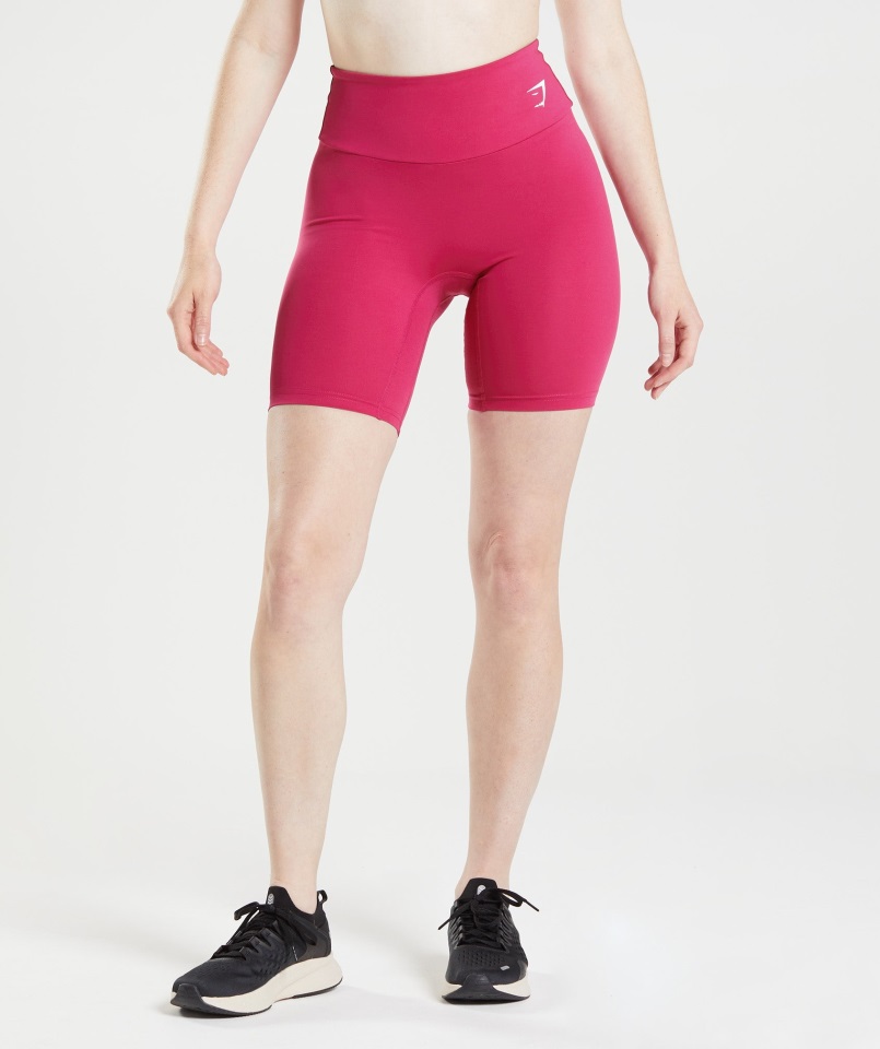 Shorts De Ciclismo De Entrenamiento Gymshark Rosa Magenta