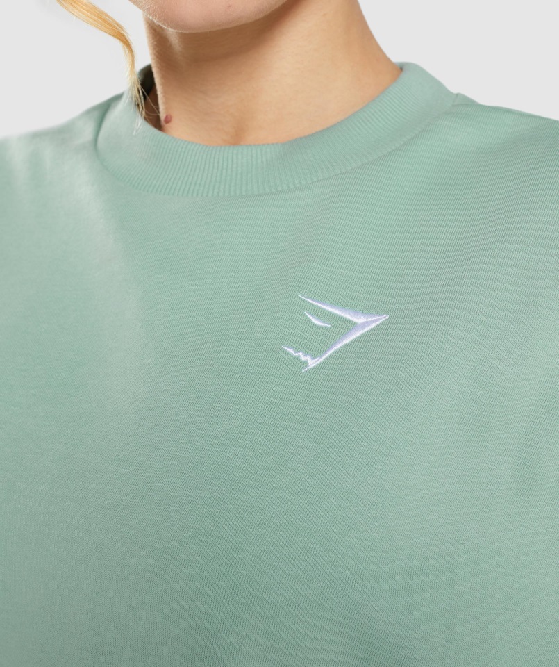 Sudadera Oversize De Entrenamiento Gymshark Maya Blue