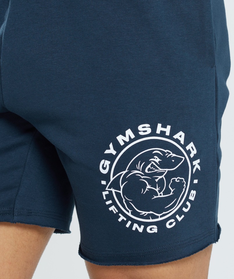Shorts Deportivos Gymshark Azul Marino