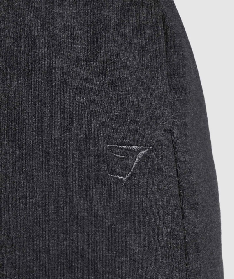 Gymshark Resto Día Sudaderas Pantalones Cortos Negro Núcleo Jaspeado