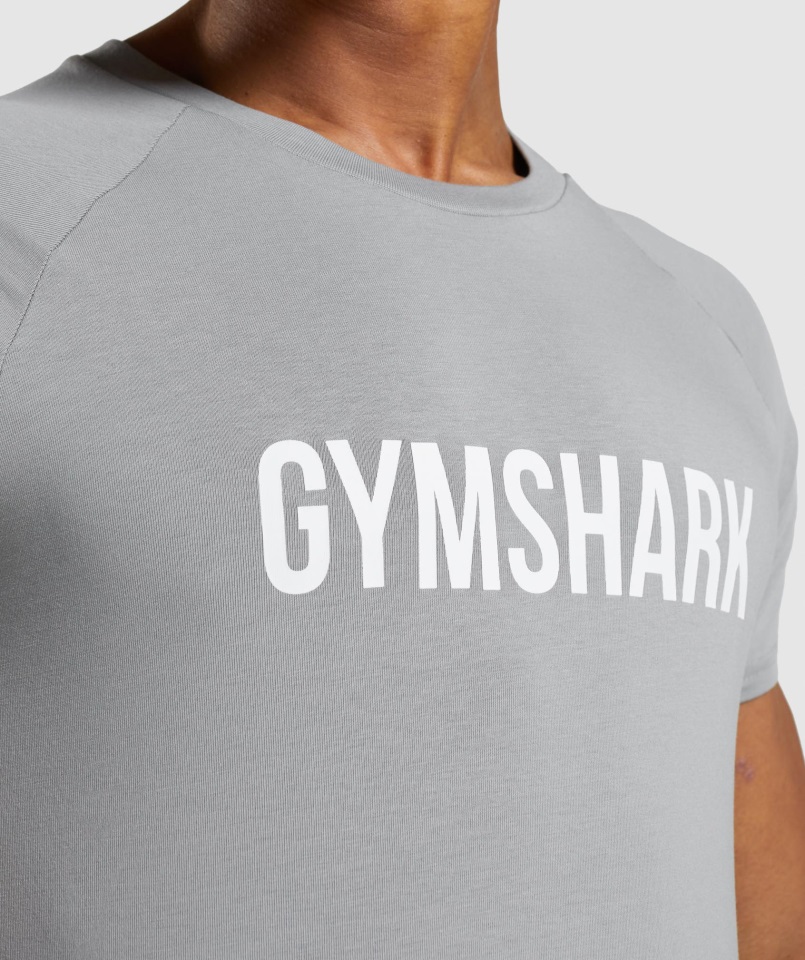 Camiseta Gymshark Gris Ahumado Apolo