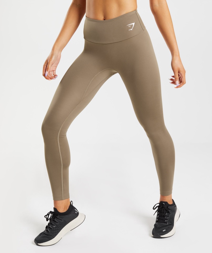 Leggins De Entrenamiento Gymshark Soul Marrón
