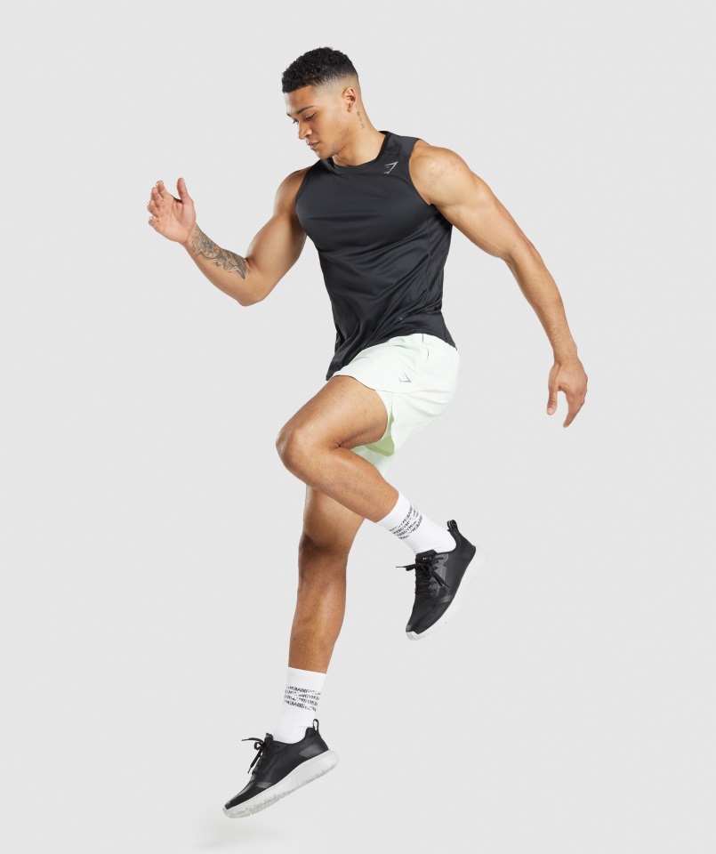 Gymshark Velocidad Evolucionar Tanque Negro