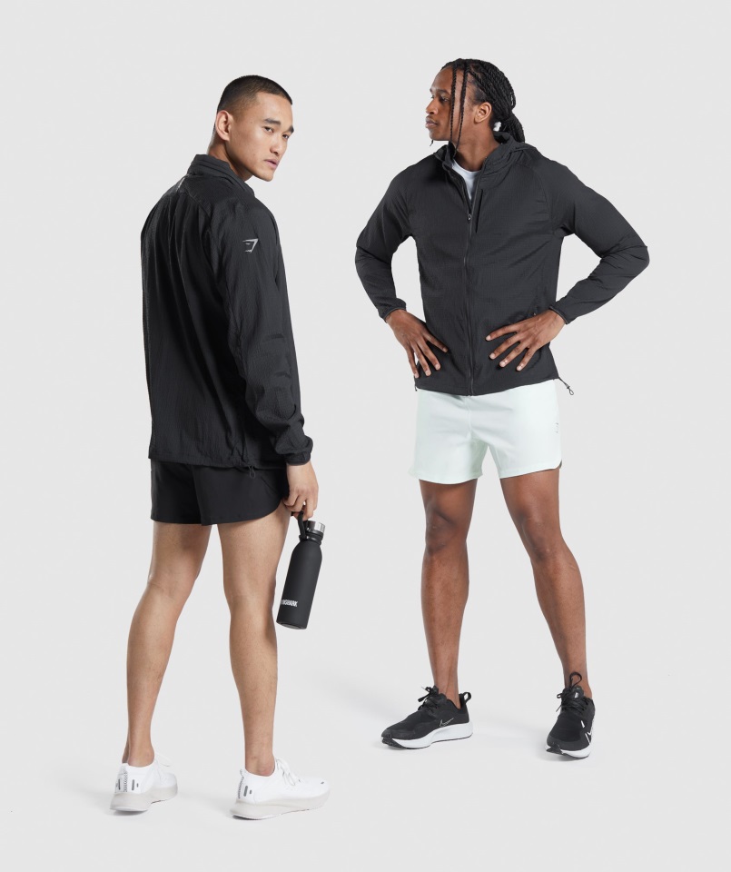 Gymshark Speed ​​Evolution Rompevientos Negro