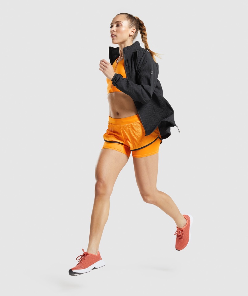 Cortavientos Gymshark Speed Negro