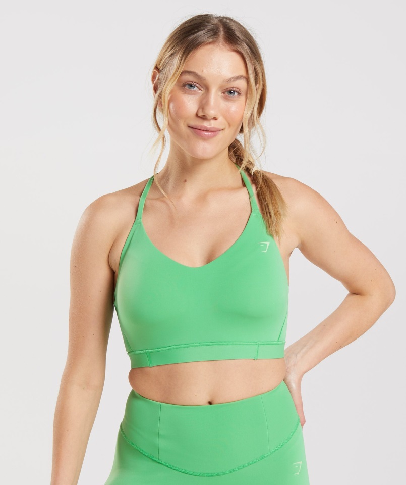 Sujetador Deportivo Gymshark Studio Verde Manzana