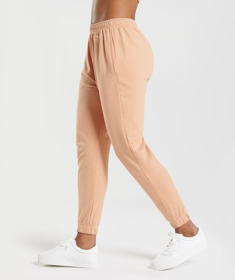 Joggers Holgados Gymshark Sunset Beige Whitney
