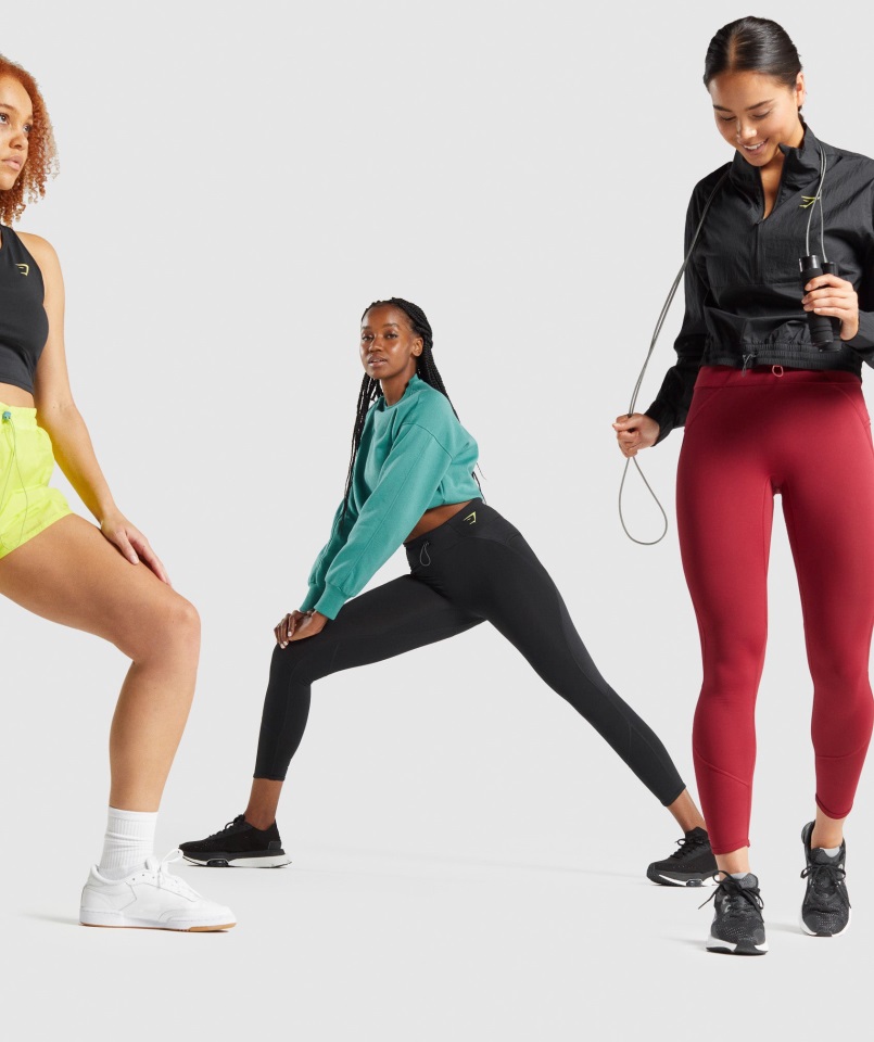 Sudadera Gymshark Pulso Verde Azulado