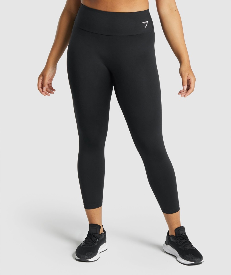 Leggings De Entrenamiento Gymshark 7-8 Negros